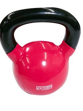 12kg-26-lb-Vinyl-Coated-Kettlebell-with-DVD-0