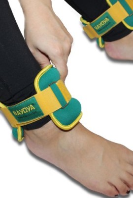 3-Pound-Ankle-Weights-Set-and-Carry-Pouch-Premium-High-Quality-Adjustable-Ankle-and-Wrist-Cuffs-0