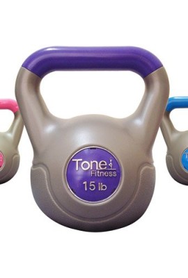 30lb-Fitness-Vinyl-Coated-Kettlebell-cement-filled-smooth-Vinyl-Coated-0