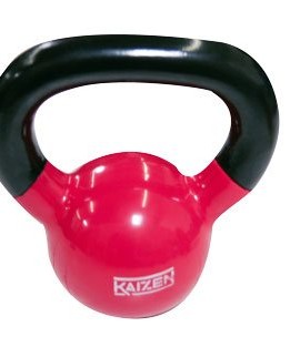 8kg-18-lb-Vinyl-Coated-Kettlebell-with-DVD-0