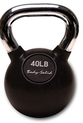 Body-Solid-Body-Solid-Premium-Kettlebell-Black-Rubber-40-0