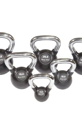 Body-Solid-Chrome-Handle-Rubber-Kettle-Bell-Set-Singles-5-30-Pounds-0