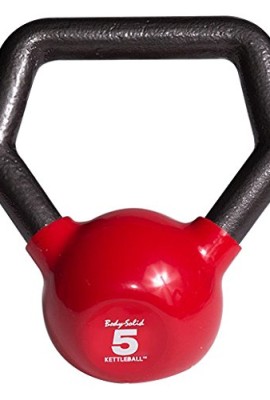 Body-Solid-KETTLEBALL-5-lb-Vinyl-Dipped-Kettlebell-with-Multi-Grip-Angled-Handle-0