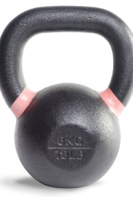 CAP-Barbell-Cast-Iron-Competition-Weight-Kettlebell-18-Pound-BlackPink-0-0