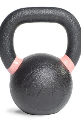 CAP-Barbell-Cast-Iron-Competition-Weight-Kettlebell-18-Pound-BlackPink-0