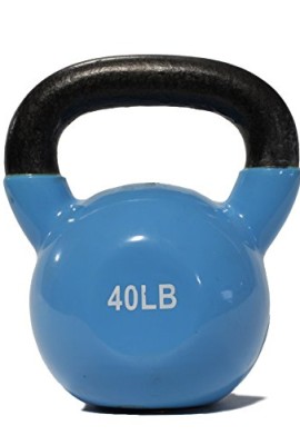 DWC-Kettlebell-for-Strength-Training-Economy-Price-for-Professional-Quality-Vinyl-Coated-40-LB-0
