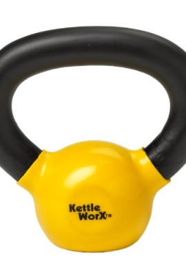 KettleWorx-Vinyl-Coated-Kettlebell-with-1-Kickstart-DVD-and-Guide-5-Pound-0