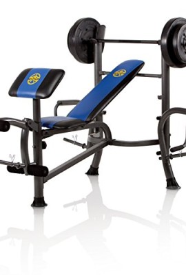 Marcy-OPP-Bench-and-80-Pound-Weight-Set-0