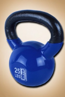 New-MTN-25-Lbs-Vinyl-Coated-Cast-Iron-Kettlebells-Weight-Dumbbells-Kettlebell-0