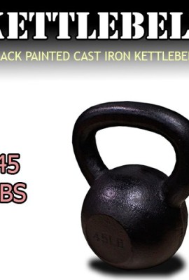 New-MTN-45-Lbs-Solid-Cast-Iron-Kettlebells-Weight-Dumbbells-Kettlebell-0-2