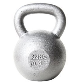 New-Onefitwonder-Solid-Cast-Iron-Kettlebell-Weight-for-Crossfit-Training-Strength-Training-Gym-Exercise-Superior-Grip-32-Kg-70-Lb-0
