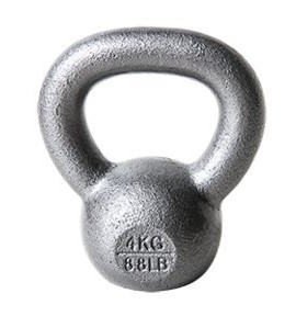 New-Onefitwonder-Solid-Cast-Iron-Kettlebell-Weight-for-Crossfit-Training-Strength-Training-Gym-Exercise-Superior-Grip-4-Kg-88-Lb-0