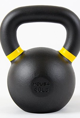New-V4-Black-Series-Kettlebell-40lb-Crossfit-Kettle-Bell-40-pound-Free-Shipping-0