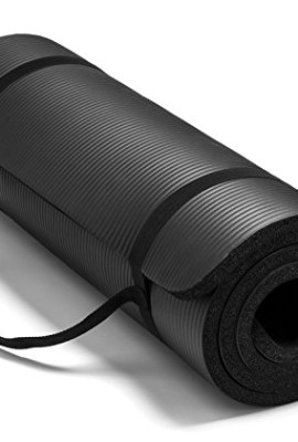Spoga-Premium-58-inch-Extra-Thick-71-inch-Long-High-Density-Exercise-Yoga-Mat-with-Comfort-Foam-and-Carrying-Straps-0