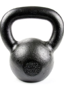 Tekbell-Kettlebell-12kg-26-Pound-Black-0