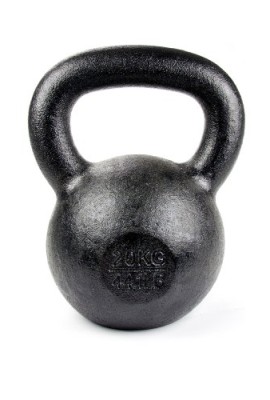 Tekbell-Kettlebell-20kg-44-Pound-Black-0