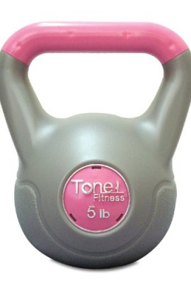 Tone-Fitness-5-Pounds-Cement-Filled-Kettlebell-0