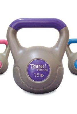 Tone-Fitness-Vinyl-Kettlebell-Set-30-Pound-0