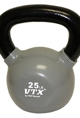 VTX-VTX-by-Troy-Barbell-Vinyl-Dipped-Kettlebell-Vinyl-Encased-Iron-25-lbs-0