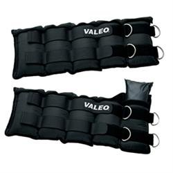 Valeo-20-Lb-Adjustable-Anklewrist-Weights-Black-Pair-Pair-Removable-Weight-Packs-for-Adjustment-From-4-Lbs-20-Lbs-0