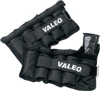 Valeo-5-Lb-Adjustable-Anklewrist-Weights-Black-Pair-Removable-Weight-Packs-for-Adjustment-From-1-Lb-5-Lbs-0