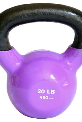 Vinyl-Coated-Kettlebells-by-ASG-Purple-20-Lb-0