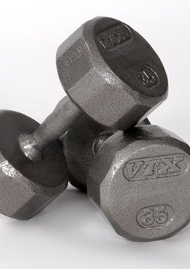 5-50-Pound-12-Sided-Solid-Gray-Dumbbell-Set-with-Dumbbell-Rack-0