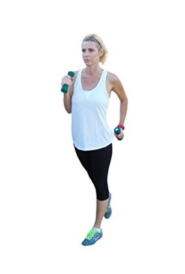 BEACHBORN-Fitness-Neoprene-Yoga-Hand-Weight-Dumbbells-in-New-Design-Bone-Shape-Holiday-SALE-3-LB-Green-0-3