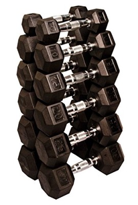 Body-Solid-Rubber-Coated-Hex-Dumbbells-5-to-30-lb-Pairs-0-0
