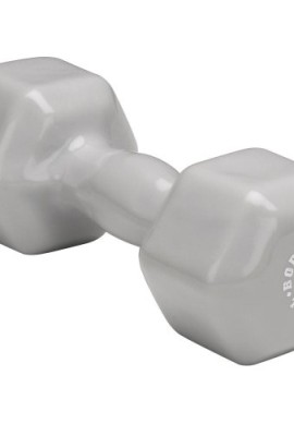 Body-Solid-Tools-BSTVD15-15-Pound-Vinyl-Dumbbell-Gray-0
