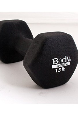 Body-Sport-15lb-Neoprene-Dumbbell-0