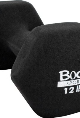 Body-Sport-Neoprene-Dumbbell-12-Pound-0