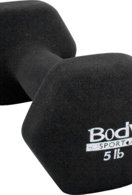Body-Sport-Neoprene-Dumbbell-5-Pound-0