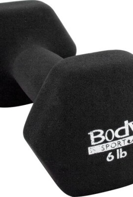 Body-Sport-Neoprene-Dumbbell-6-Pound-0