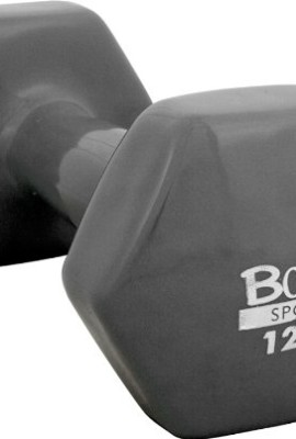 Body-Sport-Vinyl-Dumbbells-12-Pound-0
