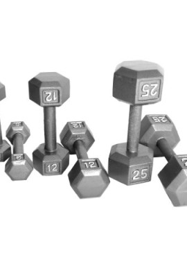 CAP-Barbell-150-lb-Hex-Dumbbell-Set-5-25-lb-0