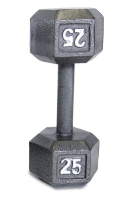 CAP-Barbell-Solid-Hex-Dumbbell-Single-25-Pound-0