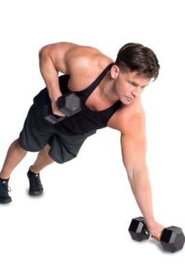 Cap-Barbell-Fitness-Urethane-Covered-Dumbbell-Black5-Pound-0-1