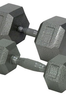 Champion-Hex-Dumbbell-with-Ergo-Handle-25-Pound-0