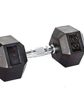 CoreX-Rubber-Hexed-Dumbells-Dumbell-35-LB-0