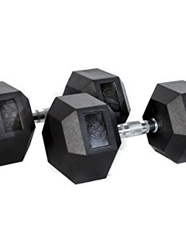 CoreX-Rubber-Hexed-Dumbells-Dumbell-70-LB-0-0