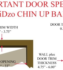 Deluxe-Door-Friendly-CXP-Chin-Up-Bar-Special-Promotion-Best-for-door-opening-from-24-33-wide-with-28-to-33-door-opening-CXP-Chin-Up-Bar-only-C84WZ-0-0