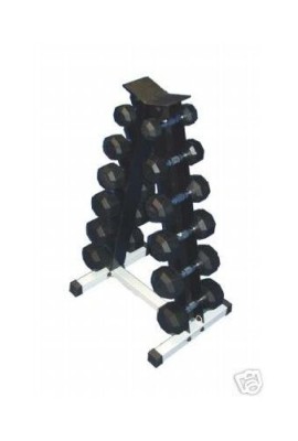 Dumbbell-Rack-w-3-25lb-Rubber-Dumbbells-6-Pairs-0