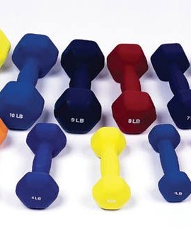 Dumbell-Weight-Color-Neoprene-Coated-1-Lb-0
