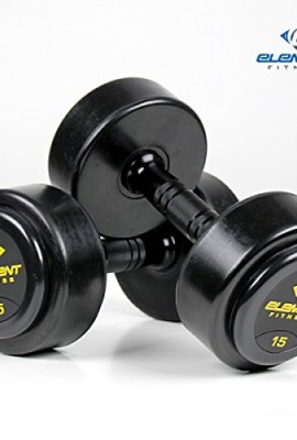 Element-Fitness-Virgin-Rubber-Commercial-Round-Dumbbells-Set-5-lbs-50-lbs-0
