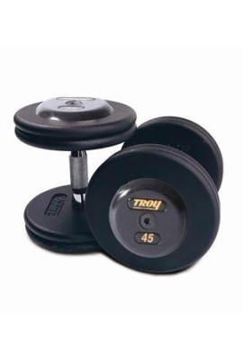 Fixed-Pro-Style-Dumbbells-with-Straight-Handle-Black-Plate-and-Rubber-End-Cap-Set-of-2-45-lbs-0