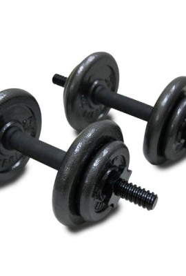 Fuel-Pureformance-Adjustable-Cast-Iron-Dumbbell-Set-40-Pounds-0