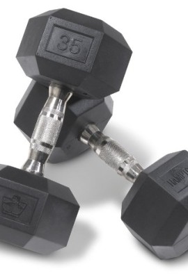 Hampton-Dura-Bell-Urethane-Hex-Dumbbells-5-50-lb-Set-0