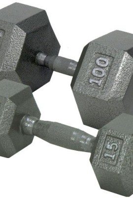 Hex-Dumbbell-w-Ergo-Handle-20-lb-Sold-Per-EACH-0