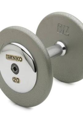 Ivanko-Pro-Style-Dumbbell-Set-with-Machined-Plates-and-Chromed-Machined-End-Caps-5-50-lb-Set-0